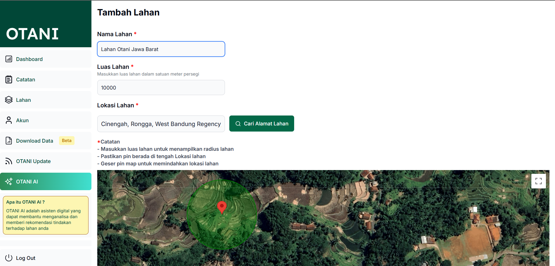 Tambah Lahan